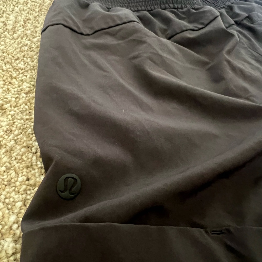lululemon athletica Black Athletic Shorts Moisture-Wicking